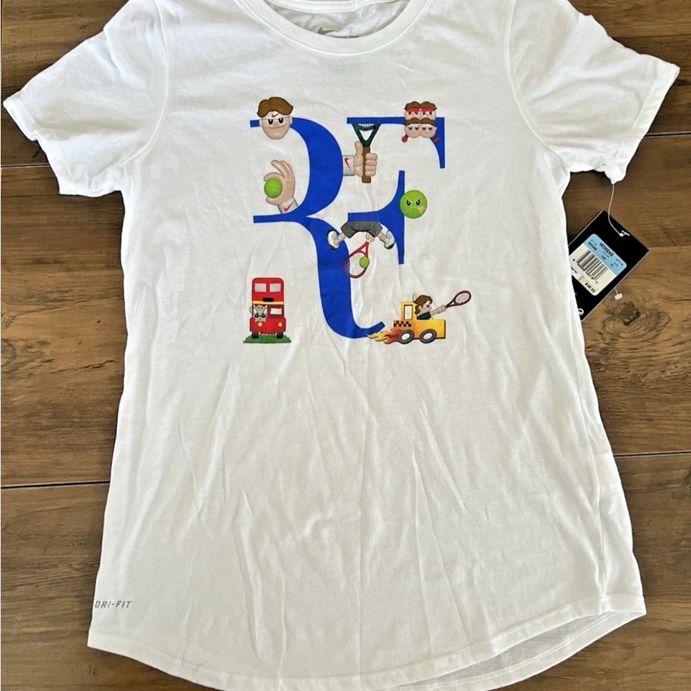 RF Tennis - Women size M - Nike Emojis T-shirt RF